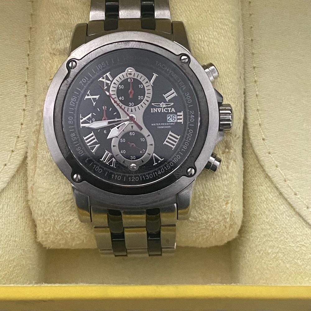 Men’s Invicta watch 4894 stainless steel